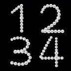 Pearl Jewel Number Sticker iOS Icon