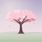 Sakura Schedule: Desk Clock iOS Icon