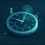 TickTuner - Clock Wave Sync iOS Icon