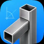 Square Tube Layout Calculator iOS Icon
