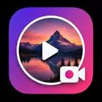 Rounded Video Maker iOS Icon