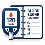 Blood Sugar Tracker: Diary iOS Icon