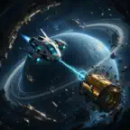 Orbit Salvager: Space Salvage iOS Icon