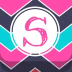Stationery - Design Glitter and Monogram meme for the Crafty Preppy DIY Girl iOS Icon