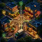 Marketborough: Business Tycoon iOS Icon