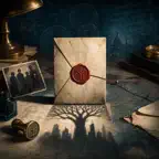 Postmarked Silence: Mystery iOS Icon