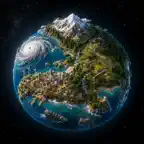 Orbispire: Civilization Sim iOS Icon