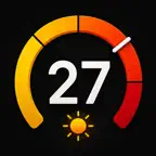 Heat Index & Wet Bulb Monitor iOS Icon