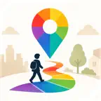 Color Walker - Color Hunting iOS Icon