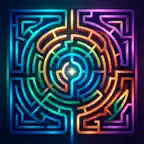 Trazen: Zen Maze & Labyrinth iOS Icon