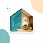 AI Interior Design: AI Room iOS Icon