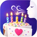 Blow Out Birthday Cake Candles iOS Icon