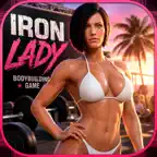 Iron Lady Bodybuilding Game iOS Icon