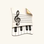 Piano Sheet iOS Icon