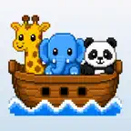 Pixel Ark: 3D Puzzle Animals iOS Icon