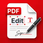 PDF Editor : Edit Text & Sign iOS Icon