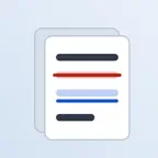 Redline Overstrike Compare iOS Icon