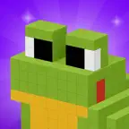 Pixel Town: Cube Blast 3D iOS Icon