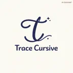 Trace Cursive icon