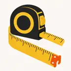 Tape Measure: AR Ruler & Level iOS Icon