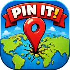 PIN IT! Geography Game Icon