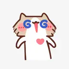 Miao Cat Animated Stickers Icon