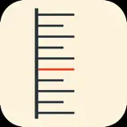 MarkSpan: Baluster Spacing iOS Icon