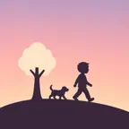 HaruOn: Dog Walk & Step Diary iOS Icon