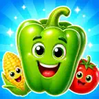 蔬菜消消乐-水果农场对对碰单机消除解压益智小游戏 iOS Icon