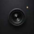 INERT: Dark Moody Photo Editor iOS Icon