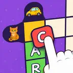 Picture Crosswords For Kids iOS Icon