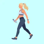 Pedometer Health Steps iOS Icon