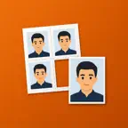 Passport Photo: ID Sizes iOS Icon