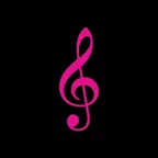 Pink Treble: Sheet Music Maker iOS Icon