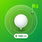 Golf GPS Distances Tracker iOS Icon