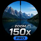 Zoom Pro 150X: Video Photo Cam iOS Icon