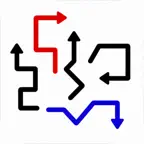 Arrow Flow Puzzle Game iOS Icon