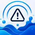 Blaualgen Radar Icon