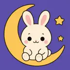 ツキコヨミ 月齢カレンダー×睡眠・いびき録音 iOS Icon