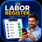 LaborRegister-Daily Attendance iOS Icon