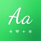 WA-Fontly: Fonts & WA Stickers iOS Icon