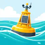 NOAA Marine Weather. Buoy Tide iOS Icon