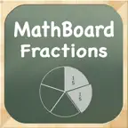 MathBoard Fractions iOS Icon