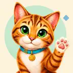 Jogo da Memória: Gatos iOS Icon