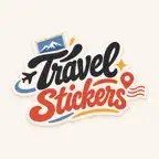 Travel Stickers Archive Icon