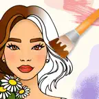 Paintora: Coloring Book iOS Icon