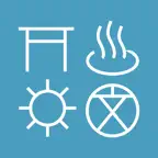 ちずきごうのべんきょう - 地図記号クイズと図鑑 iOS Icon