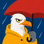 Schmuddelwetter: rain radar icon