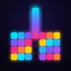 Dopamine Drop: 12 Line Blocks iOS Icon