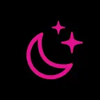 Pink Qibla: Prayer Times iOS Icon